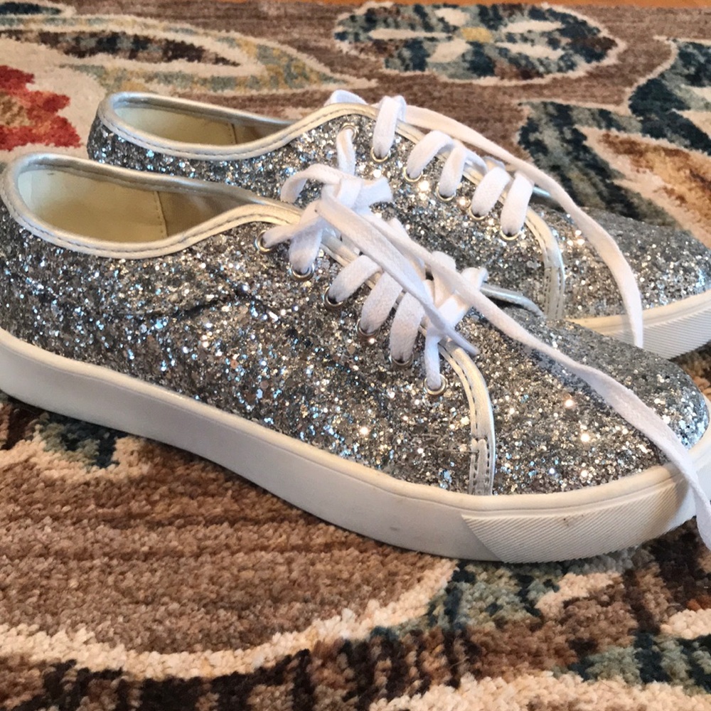 Glitter sneakers by Dirty Laundry